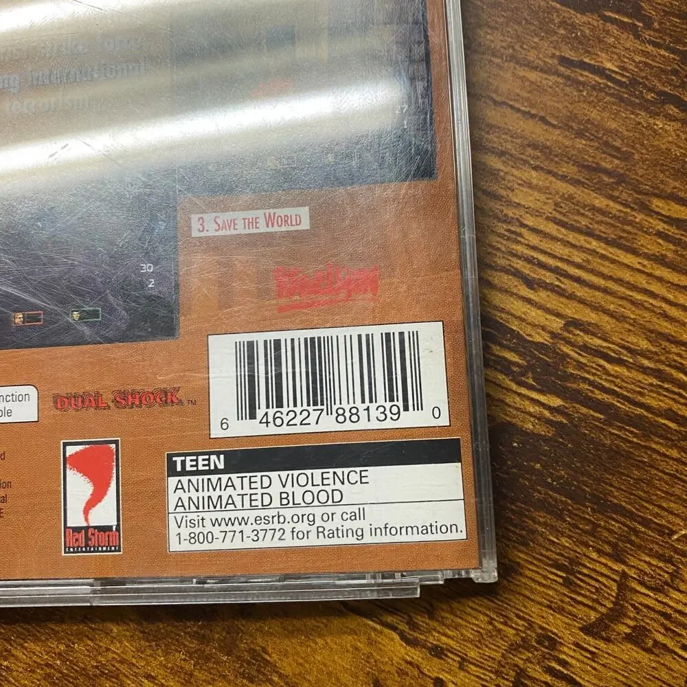 Tom Clancy's Rainbow Six (Sony PlayStation 1, 1999)